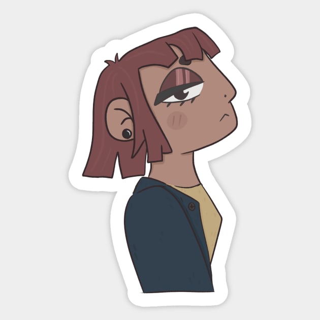 Lady Sticker by IcyBubblegum